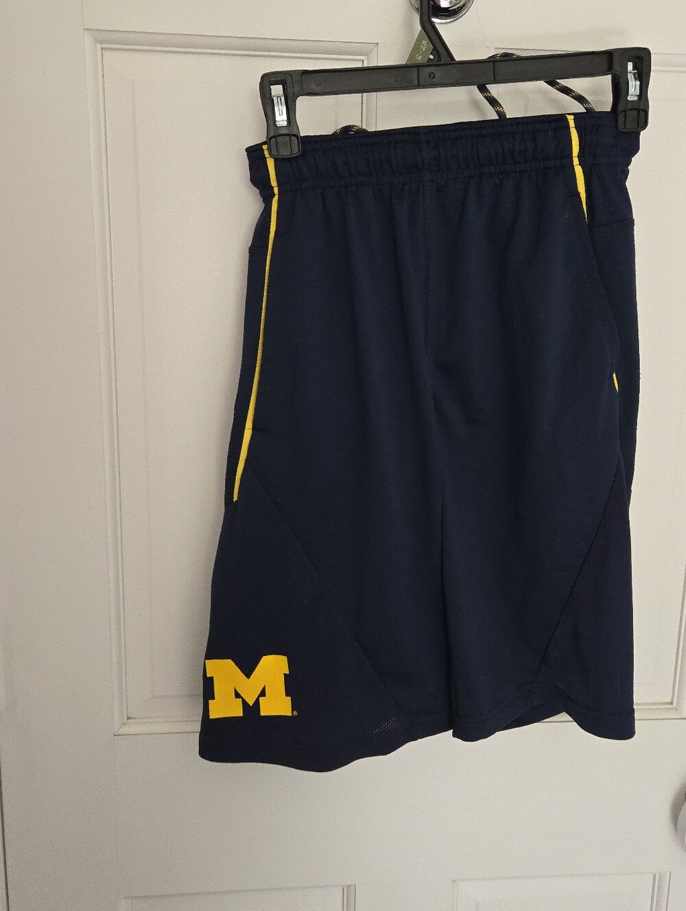 EUC Nike University Of Michigan Navy Basketball Shorts Size L
